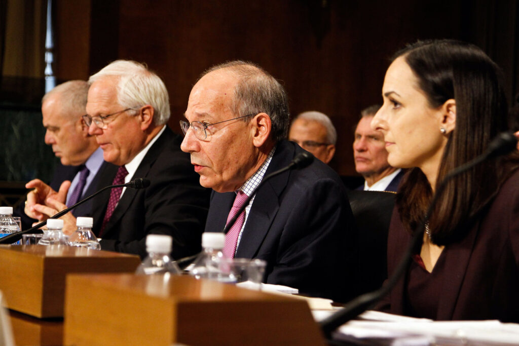 Ginsburg testifying